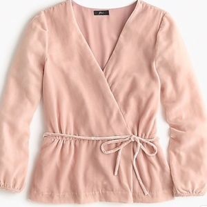 Faux wrap top velvet (tall)